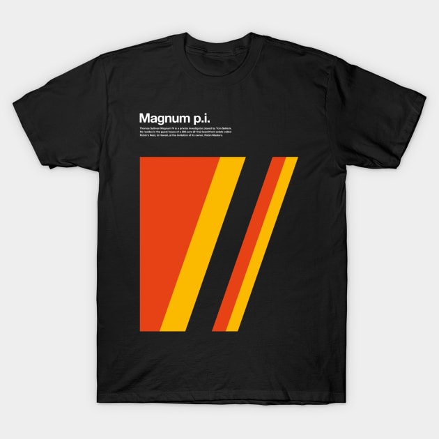 Magnum PI TV Serie T-Shirt by wearableitems